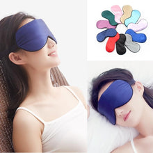 Load image into Gallery viewer, BELLE&#39;S PADDED SILK EYE MASK